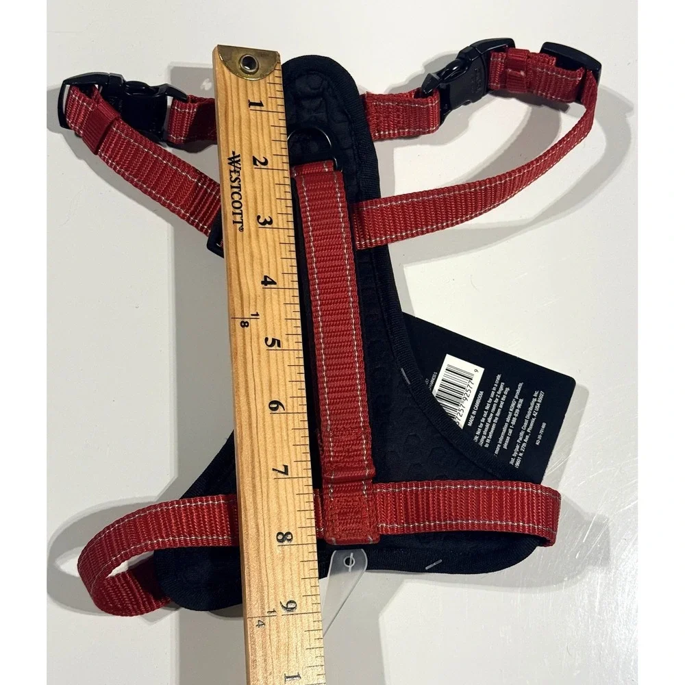 KONG Max Dog Harness Red Padded Ultra Durable Small 5307357 Front Clip Handle